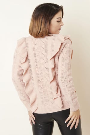 Strickjacke Sweet Schwarz One size h5 Bild4